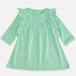 Green A-Line Dress