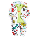 Hopscotch Boy's Cotton Blend Top And Pant Set