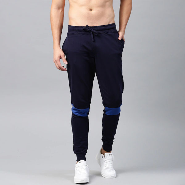 Active Wear, Navy Blue Sportswear. Track Pant .